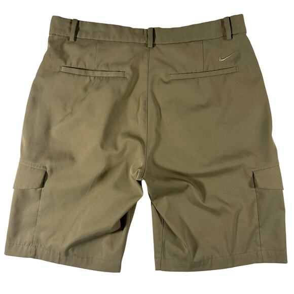 Nike Golf Dri-FIT Khaki Shorts Men’s 32 Standard Fit Performance Beige - Picture 2 of 8